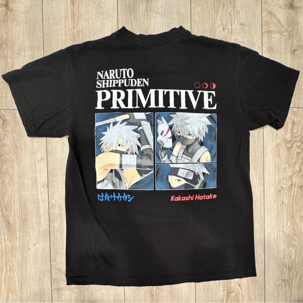 Primitive Naruto Shippuden Medium Black T-Shirt 2007